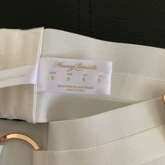 Honey Birdette AXL IVORY Suspenders - Picture 4 of 6